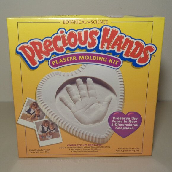 PRECIOUS HANDS / New Plaster Molding Kit / by Botanical Science - Picture 3 of 13